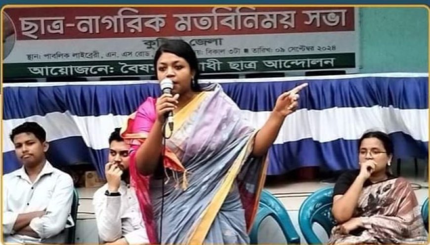 চাঁদাবাজি-দখলদারি দেখলে সাথে সাথে পুলিশকে জানান : নুসরাত তাবাসসুম