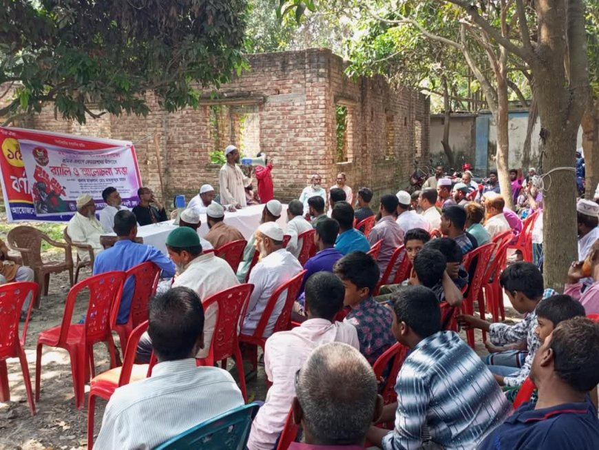বদলগাছীতে আন্তর্জাতিক শ্রমিক দিবস উদযাপন