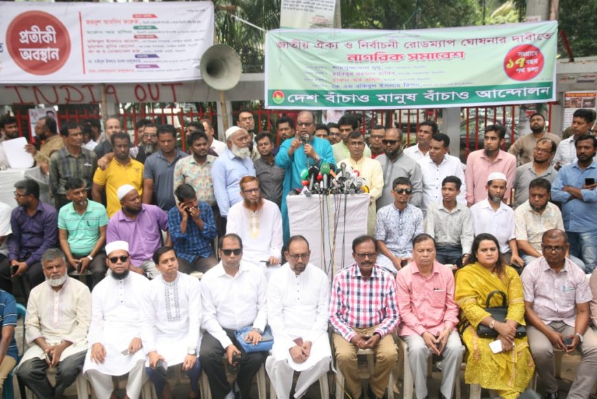 গণতন্ত্রের জন্য দেশের ছাত্র-জনতা ফ্যাসিবাদ শেখ হাসিনাকে বিদায় করেছে-শামসুজ্জামান দুদু