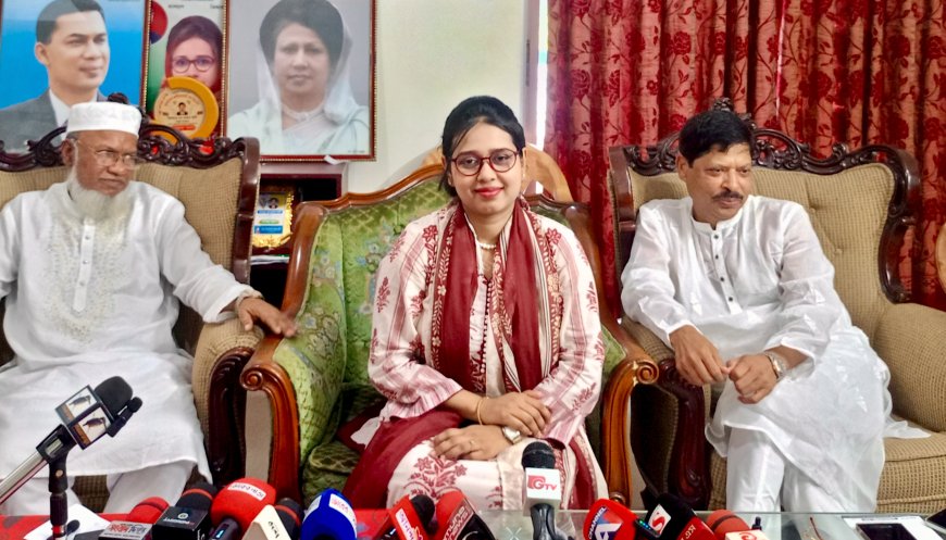 শেরপুরের উন্নয়নে কাজ করতে চাই — সাংবাদিকদের সঙ্গে মতবিনিময়ে ডা. প্রিয়াঙ্কা